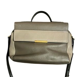 Marc by Marc Jacobs Hail To Queen Color Block Pebbled Leather Satchel Bag